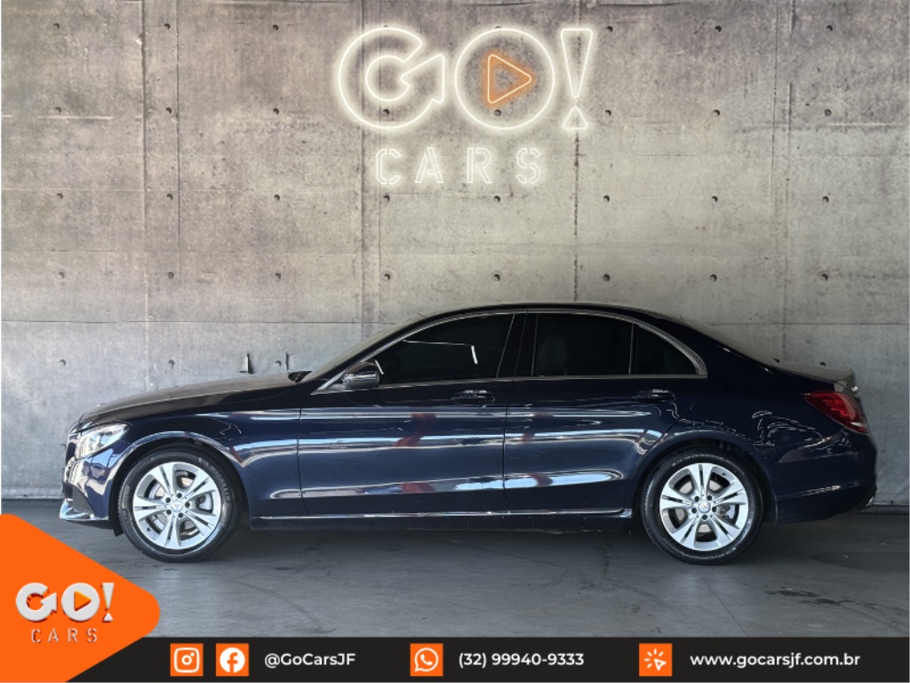 MERCEDES-BENZ C 180 1.6 CGI 16V TURBO FLEX 4P AUTOMÁTICO 2016
