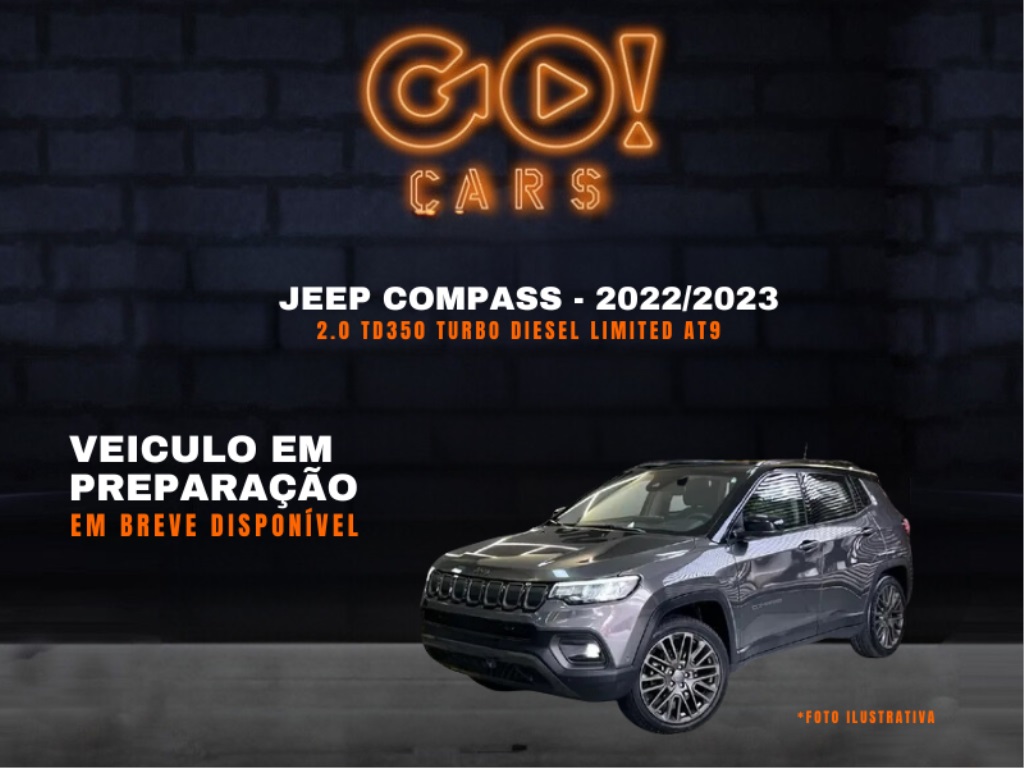 JEEP COMPASS 2.0 TD350 TURBO DIESEL LIMITED AT9 2022/2023
