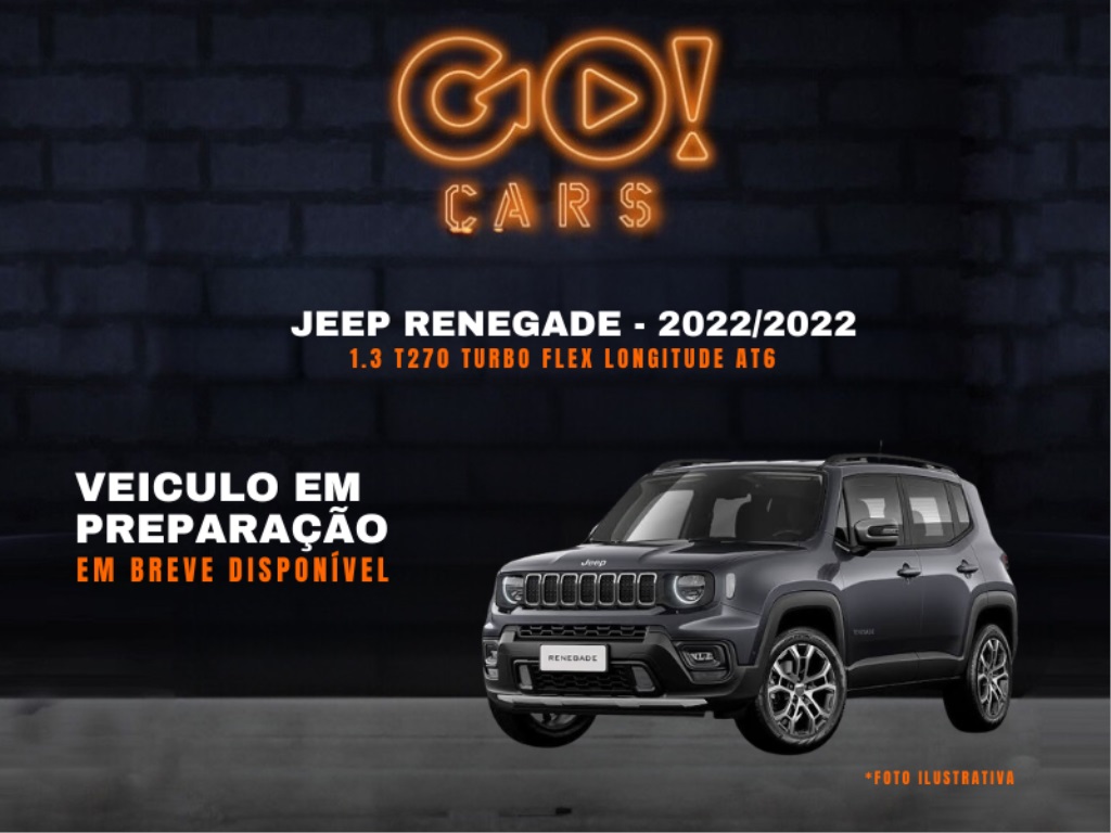 JEEP RENEGADE 1.3 T270 TURBO FLEX LONGITUDE AT6 2022/2022