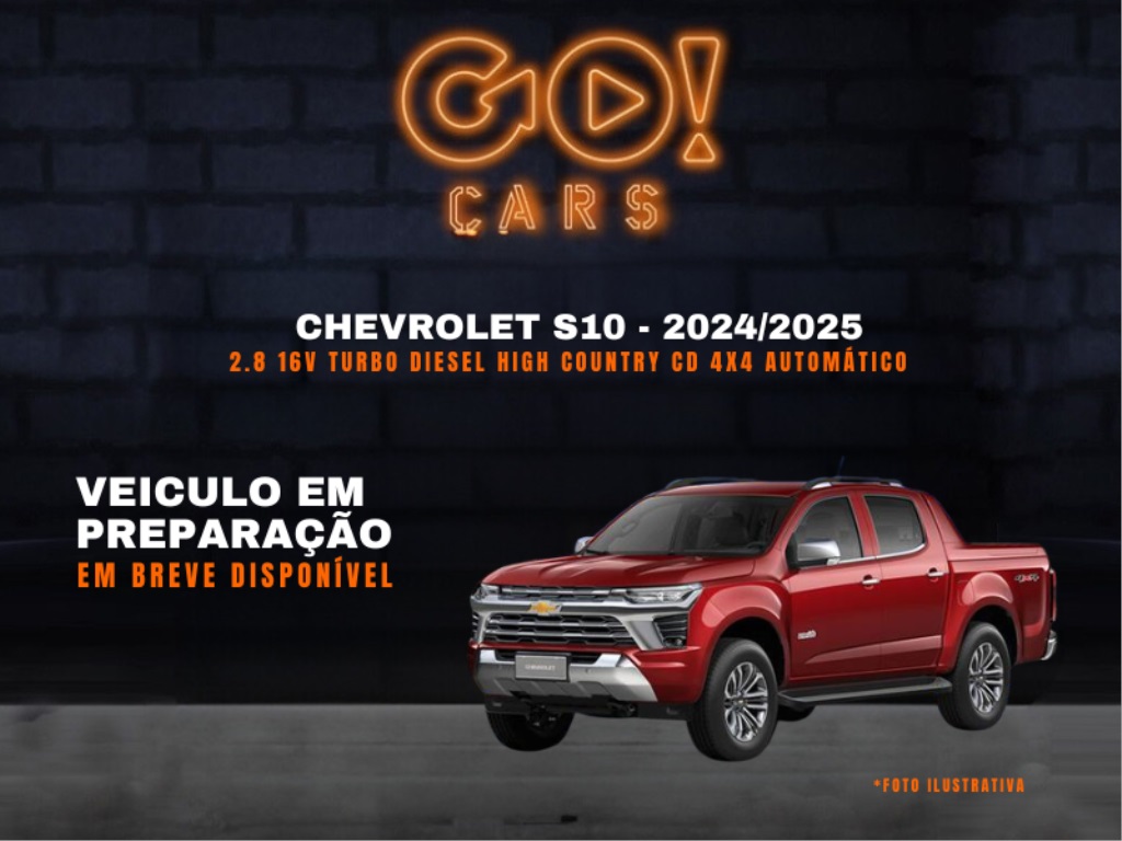 CHEVROLET S10 2.8 16V TURBO DIESEL HIGH COUNTRY CD 4X4 AUTOMÁTICO 2024/2025