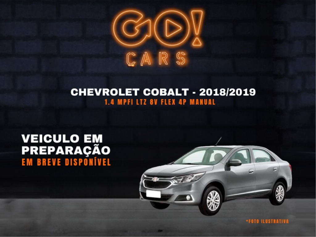 CHEVROLET COBALT 1.4 MPFI LTZ 8V FLEX 4P MANUAL 2018/2019