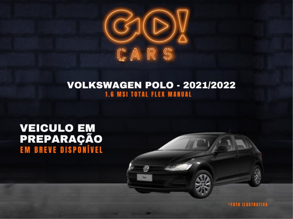 VOLKSWAGEN POLO 1.6 MSI TOTAL FLEX MANUAL 2021/2022