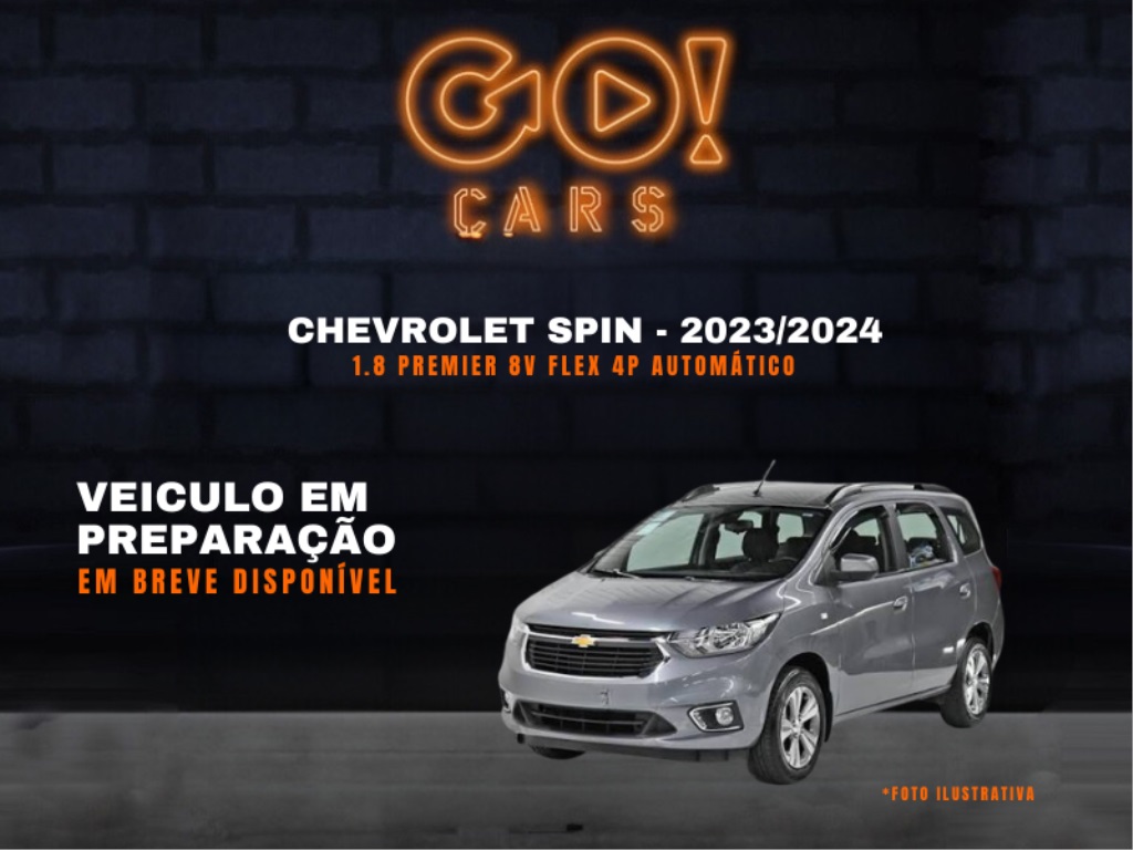CHEVROLET SPIN 1.8 PREMIER 8V FLEX 4P AUTOMÁTICO 2023/2024