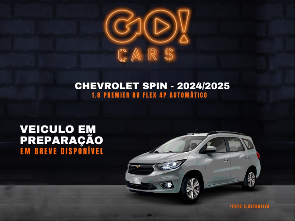 CHEVROLET SPIN 1.8 PREMIER 8V FLEX 4P AUTOMÁTICO 2024/2025