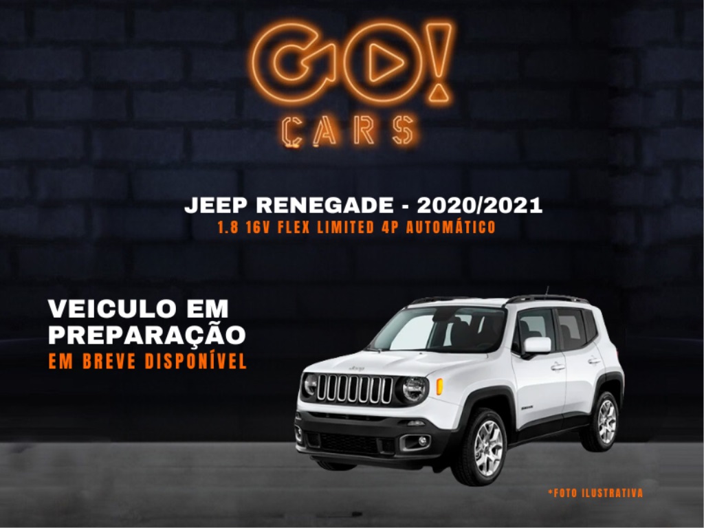 JEEP RENEGADE 1.8 16V FLEX LIMITED 4P AUTOMÁTICO 2020/2021