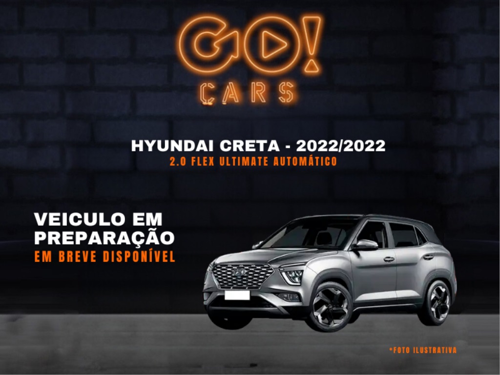 HYUNDAI CRETA 2.0 FLEX ULTIMATE AUTOMÁTICO 2022/2022