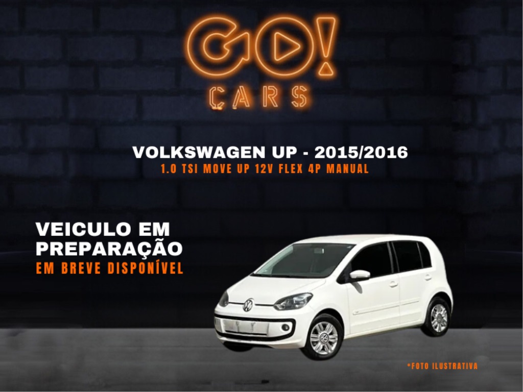 VOLKSWAGEN UP 1.0 TSI MOVE UP 12V FLEX 4P MANUAL 2015/2016