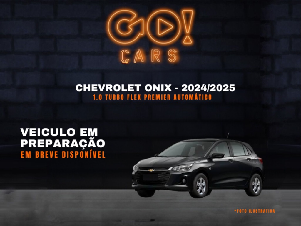 CHEVROLET ONIX 1.0 TURBO FLEX PREMIER AUTOMÁTICO 2024/2025