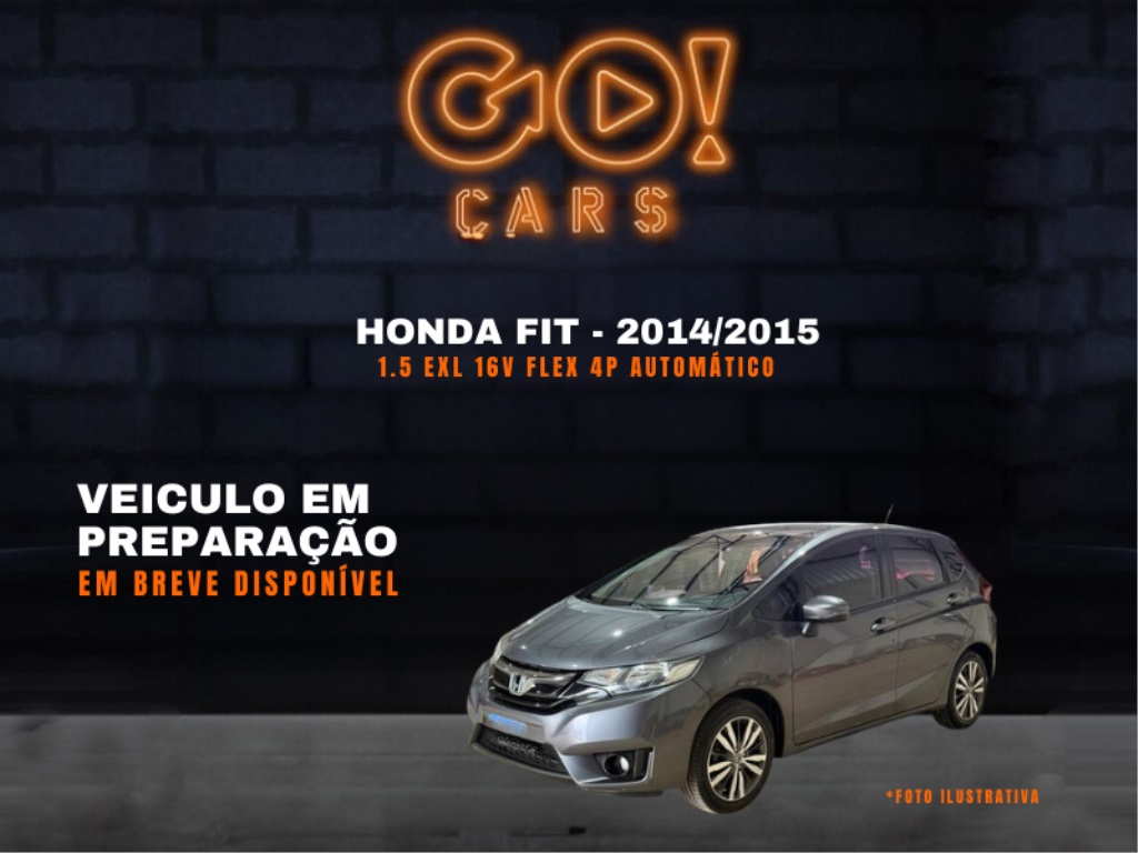 HONDA FIT 1.5 EXL 16V FLEX 4P AUTOMÁTICO 2014/2015