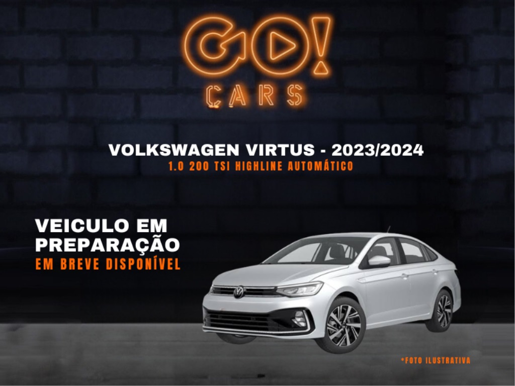VOLKSWAGEN VIRTUS 1.0 200 TSI HIGHLINE AUTOMÁTICO 2023/2024