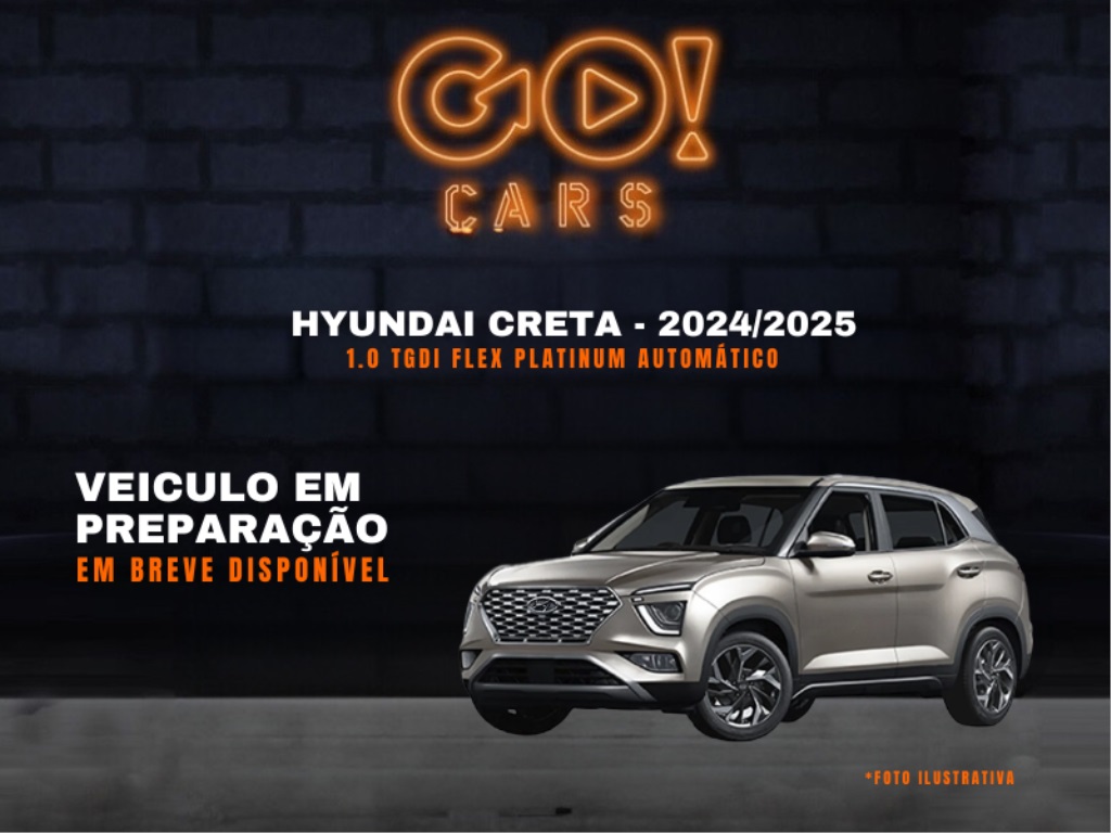 HYUNDAI CRETA 1.0 TGDI FLEX PLATINUM AUTOMÁTICO 2024/2025