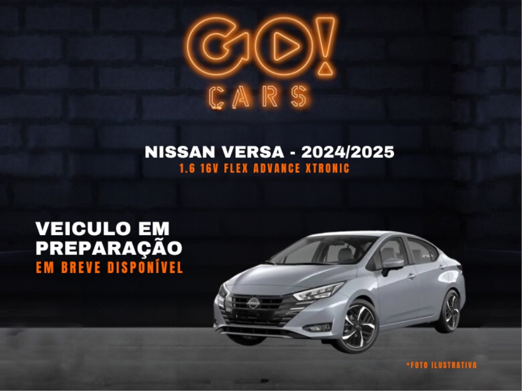 NISSAN VERSA 1.6 16V FLEX ADVANCE XTRONIC 2024/2025