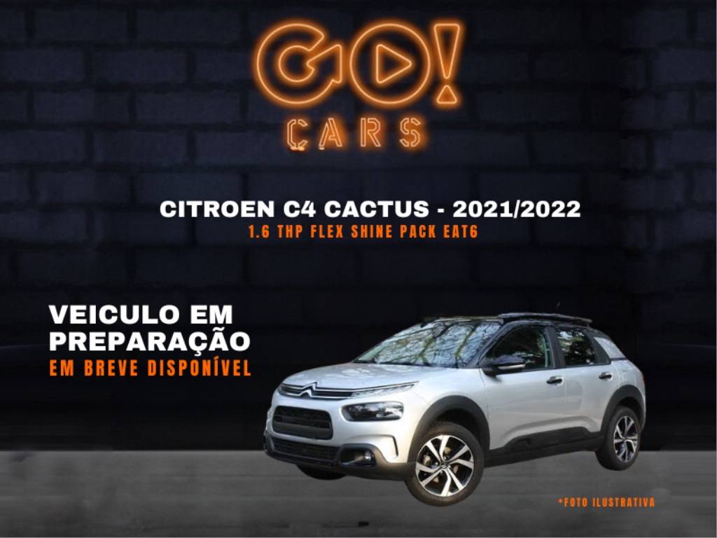 CITROEN C4 CACTUS 1.6 THP FLEX SHINE PACK EAT6 2021/2022