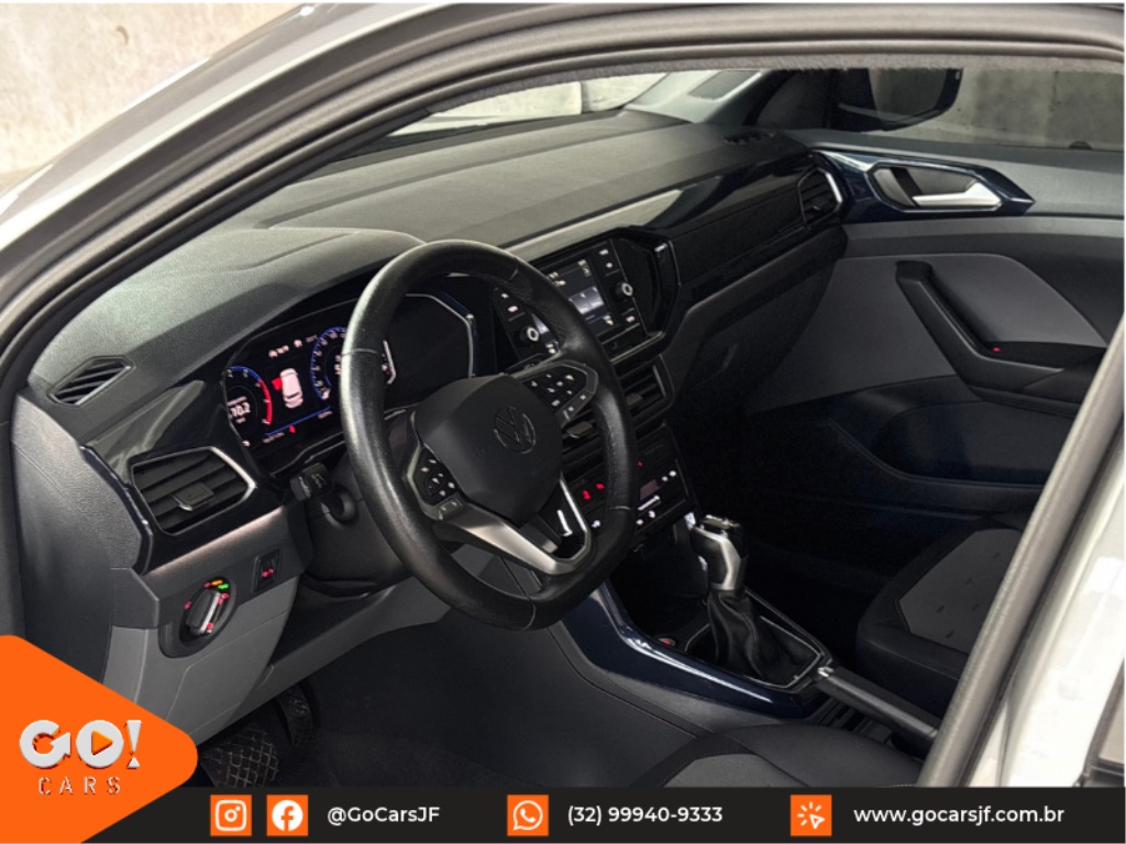 VOLKSWAGEN T-CROSS 1.0 200 TSI TOTAL FLEX COMFORTLINE AUTOMÁTICO 2024