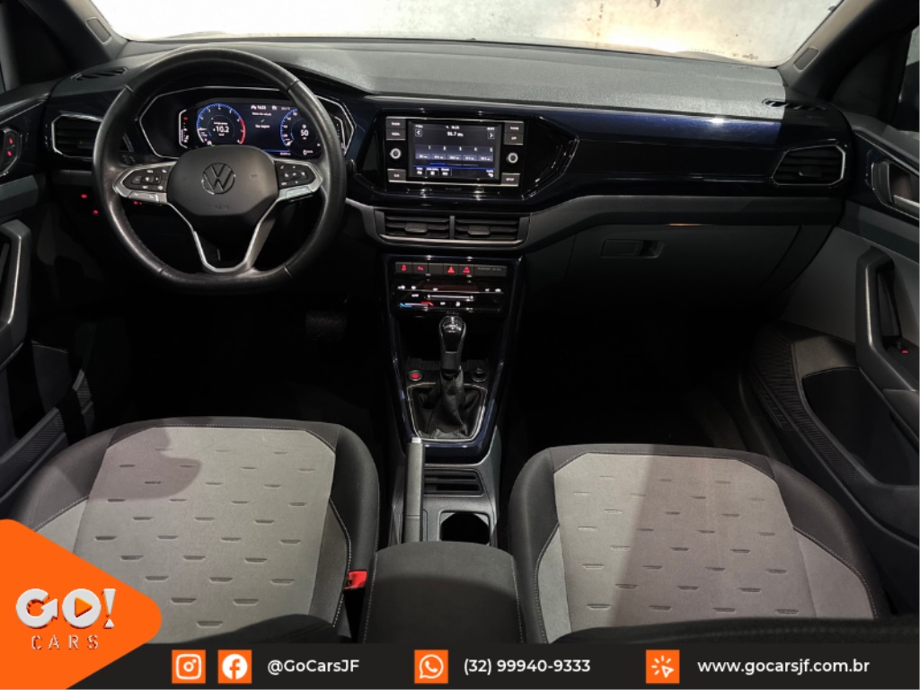 VOLKSWAGEN T-CROSS 1.0 200 TSI TOTAL FLEX COMFORTLINE AUTOMÁTICO 2024