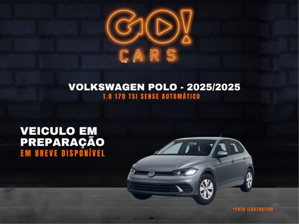 VOLKSWAGEN POLO 1.0 170 TSI SENSE AUTOMÁTICO 2025/2025