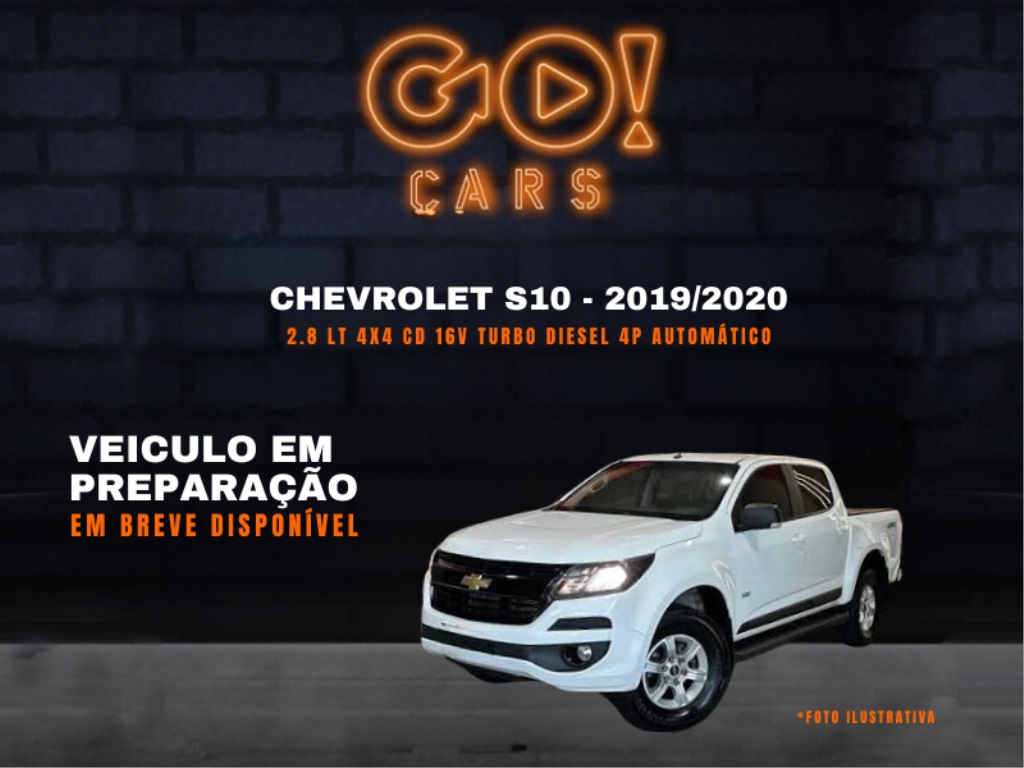 CHEVROLET S10 2.8 LT 4X4 CD 16V TURBO DIESEL 4P AUTOMÁTICO 2019/2020