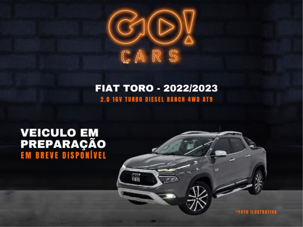 FIAT TORO 2.0 16V TURBO DIESEL RANCH 4WD AT9 2022/2023