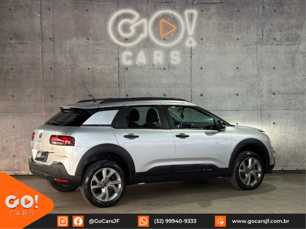 CITROEN C4 CACTUS 1.6 16V FLEX 4P FEEL PACK- AUTOMÁTICO 2022
