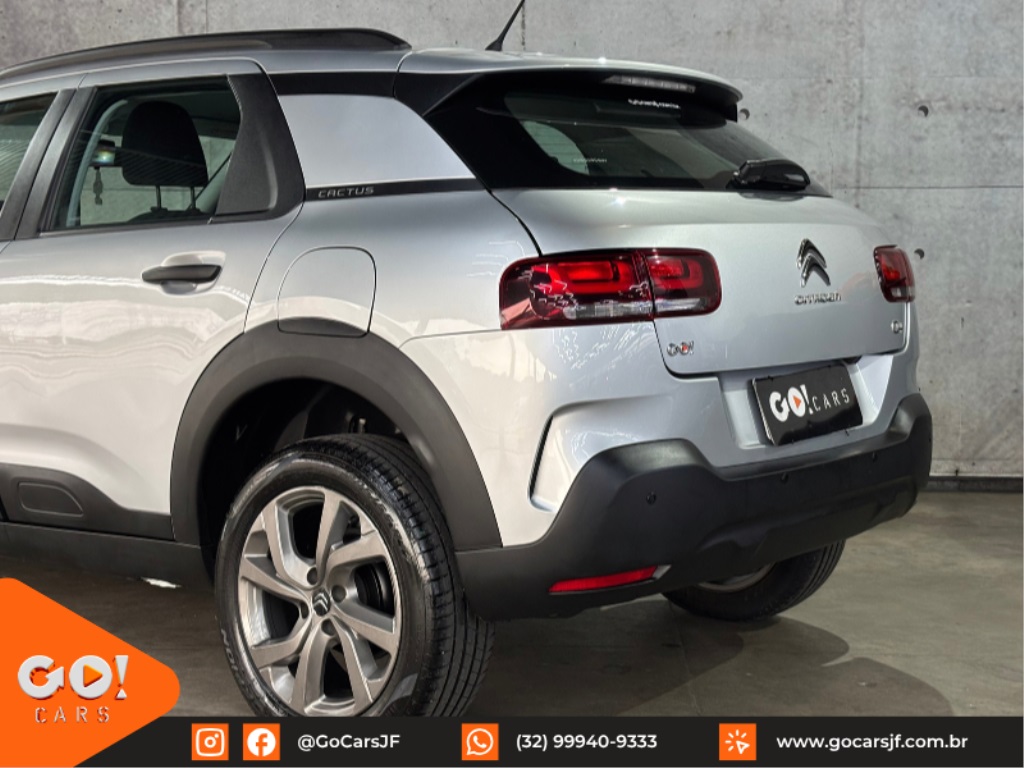 CITROEN C4 CACTUS 1.6 16V FLEX 4P FEEL PACK- AUTOMÁTICO 2022