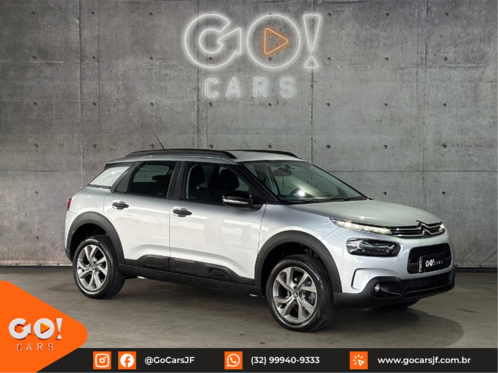 CITROEN C4 CACTUS 1.6 16V FLEX 4P FEEL PACK- AUTOMÁTICO 2022