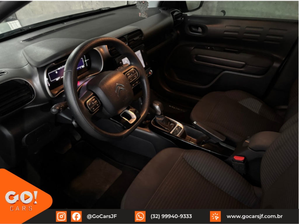 CITROEN C4 CACTUS 1.6 16V FLEX 4P FEEL PACK- AUTOMÁTICO 2022