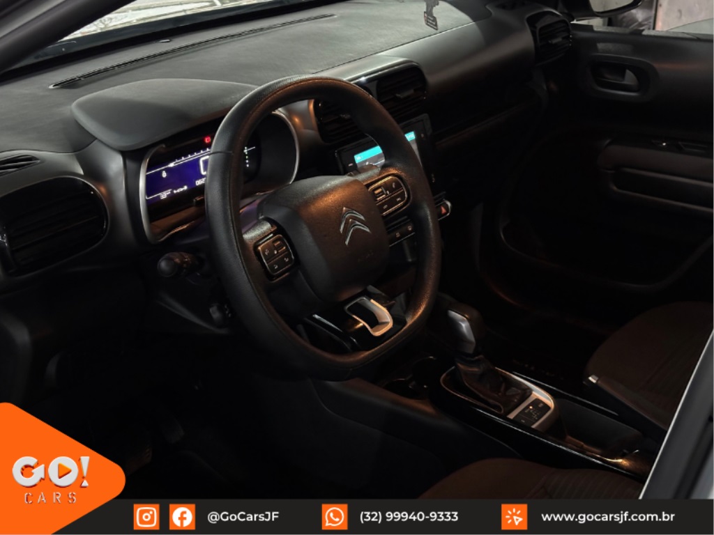 CITROEN C4 CACTUS 1.6 16V FLEX 4P FEEL PACK- AUTOMÁTICO 2022