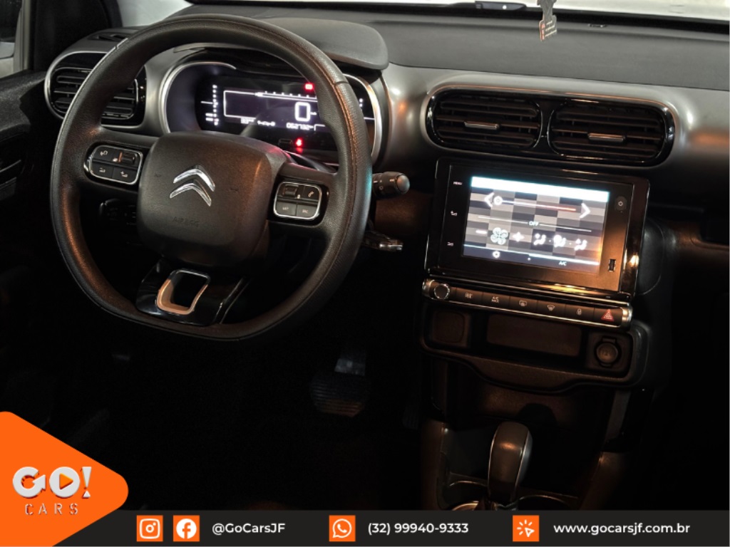 CITROEN C4 CACTUS 1.6 16V FLEX 4P FEEL PACK- AUTOMÁTICO 2022