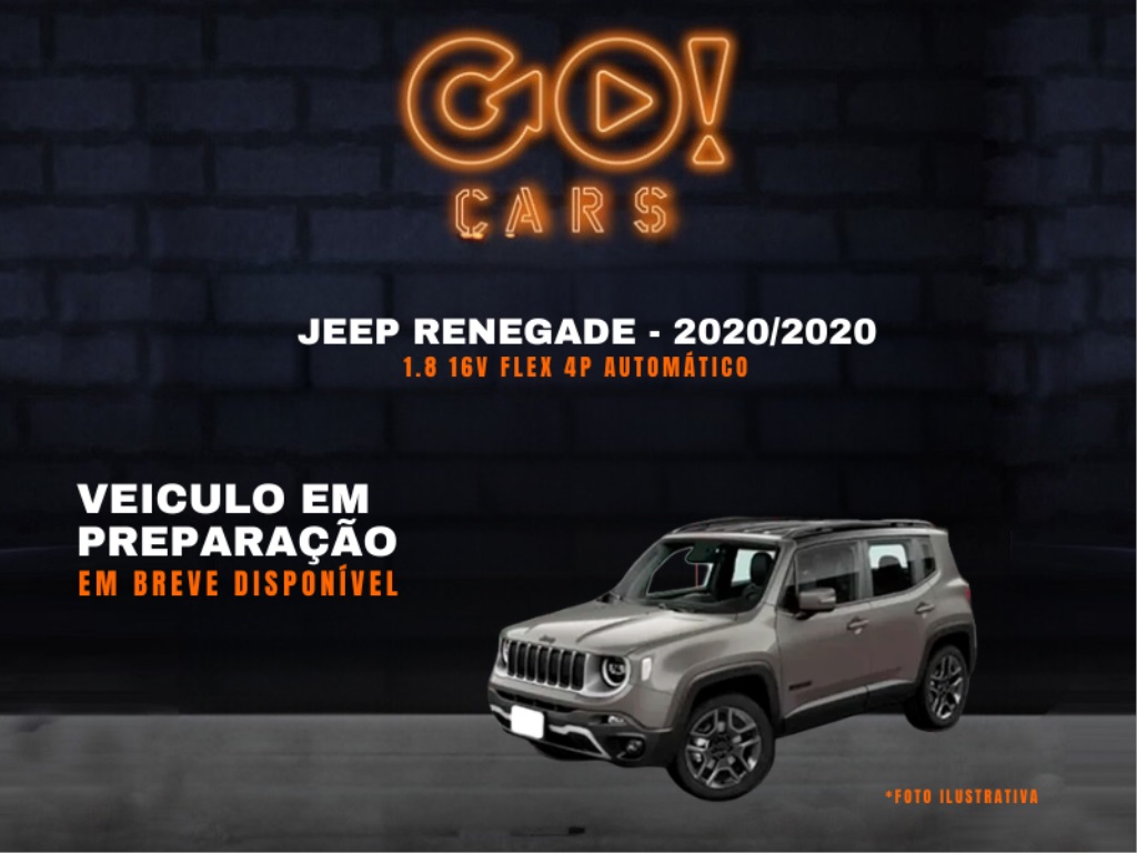 JEEP RENEGADE 1.8 16V FLEX 4P AUTOMÁTICO 2020/2020