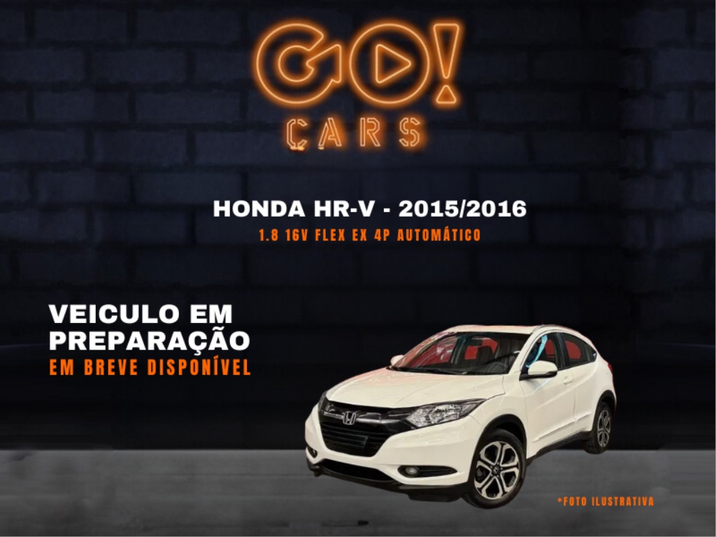 HONDA HR-V 1.8 16V FLEX EX 4P AUTOMÁTICO 2015/2016