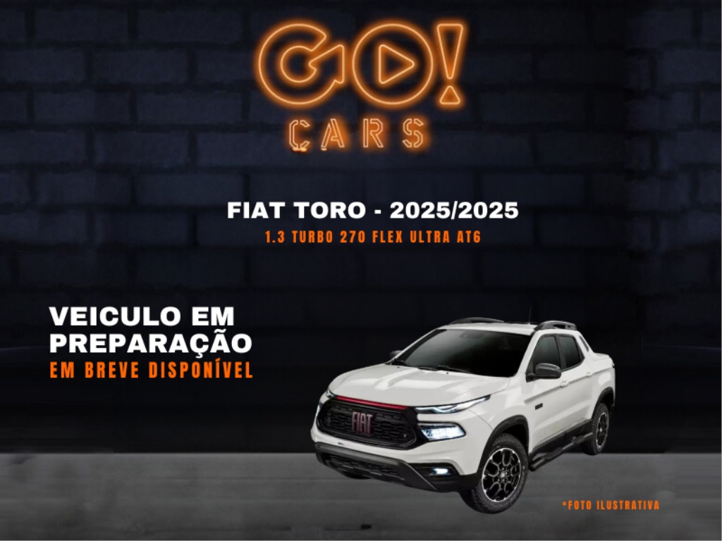 FIAT TORO 1.3 TURBO 270 FLEX ULTRA AT6 2025/2025