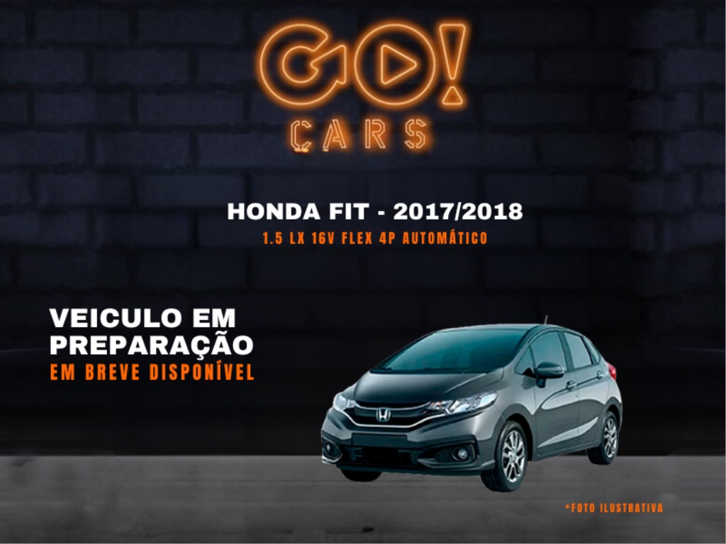 HONDA FIT 1.5 LX 16V FLEX 4P AUTOMÁTICO 2017/2018