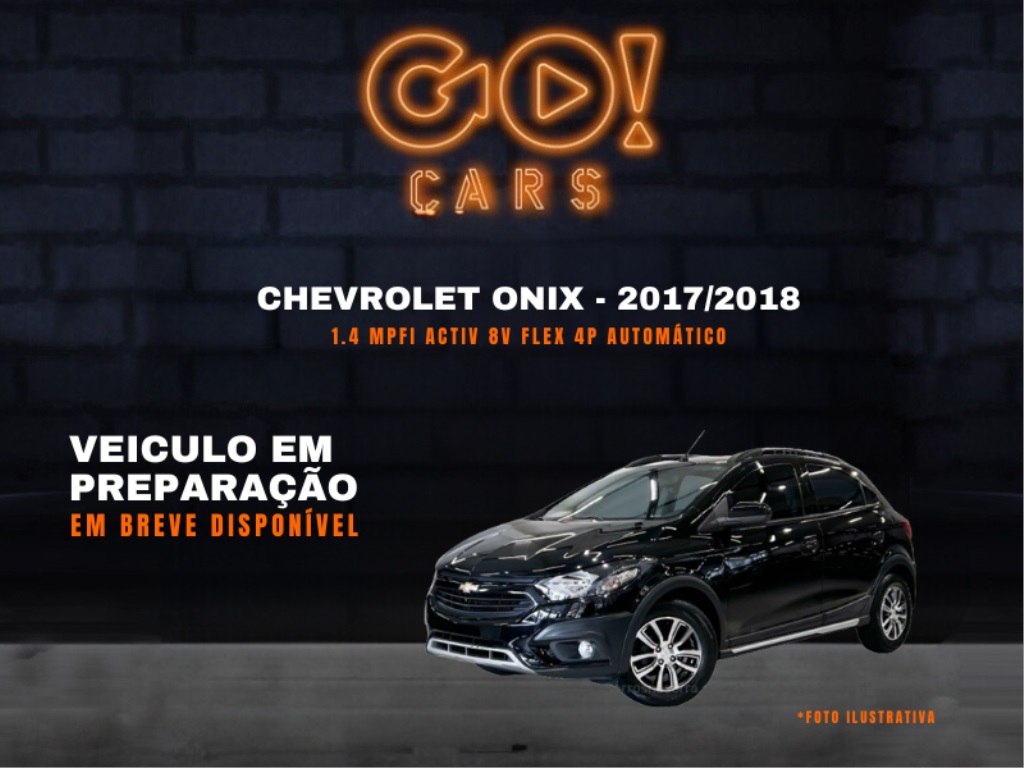 CHEVROLET ONIX 1.4 MPFI ACTIV 8V FLEX 4P AUTOMÁTICO 2017/2018