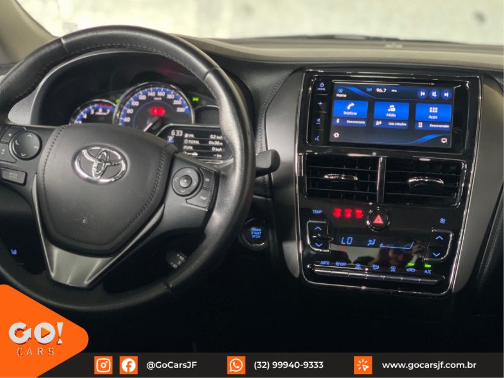 TOYOTA YARIS 1.5 16V FLEX SEDAN XLS CONNECT MULTIDRIVE 2023