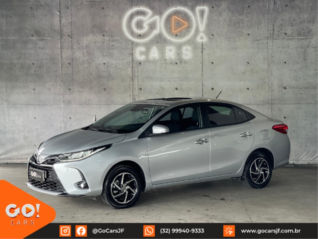 TOYOTA YARIS 1.5 16V FLEX SEDAN XLS CONNECT MULTIDRIVE 2022/2023