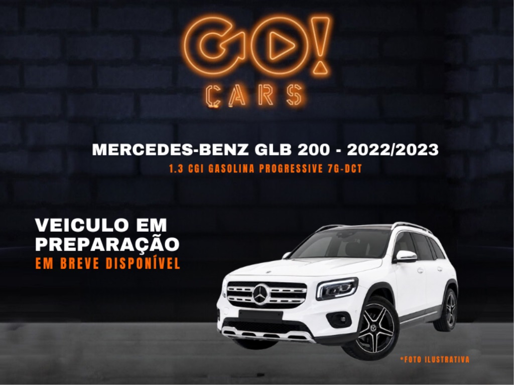 MERCEDES-BENZ GLB 200 1.3 CGI GASOLINA PROGRESSIVE 7G-DCT 2022/2023