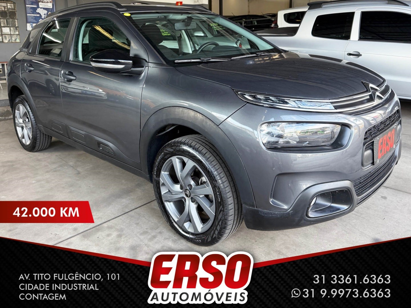 CITROEN C4 CACTUS 1.6 VTI 120 FLEX FEEL EAT6