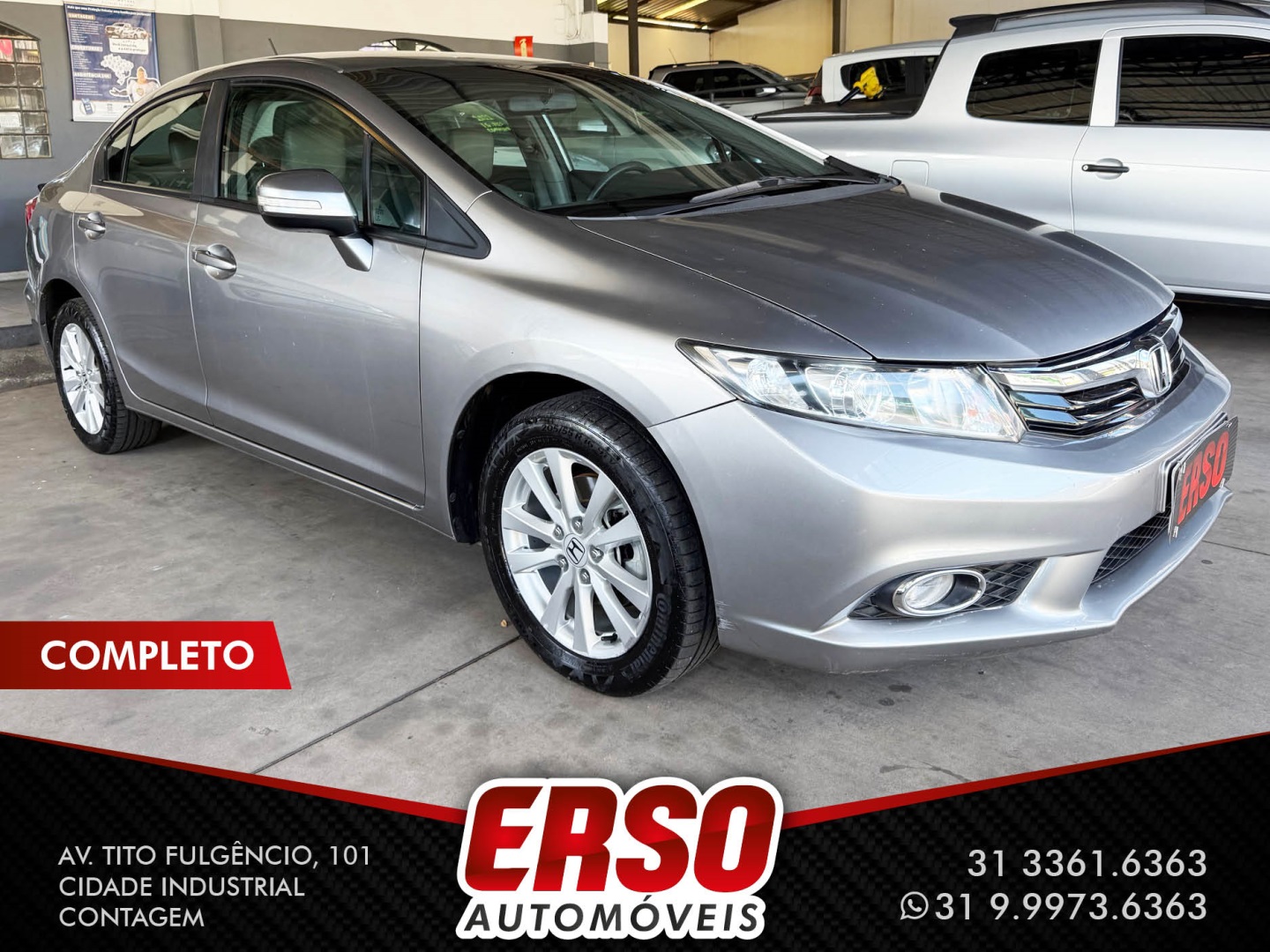HONDA CIVIC 2.0 LXR 16V FLEX 4P AUTOMÁTICO