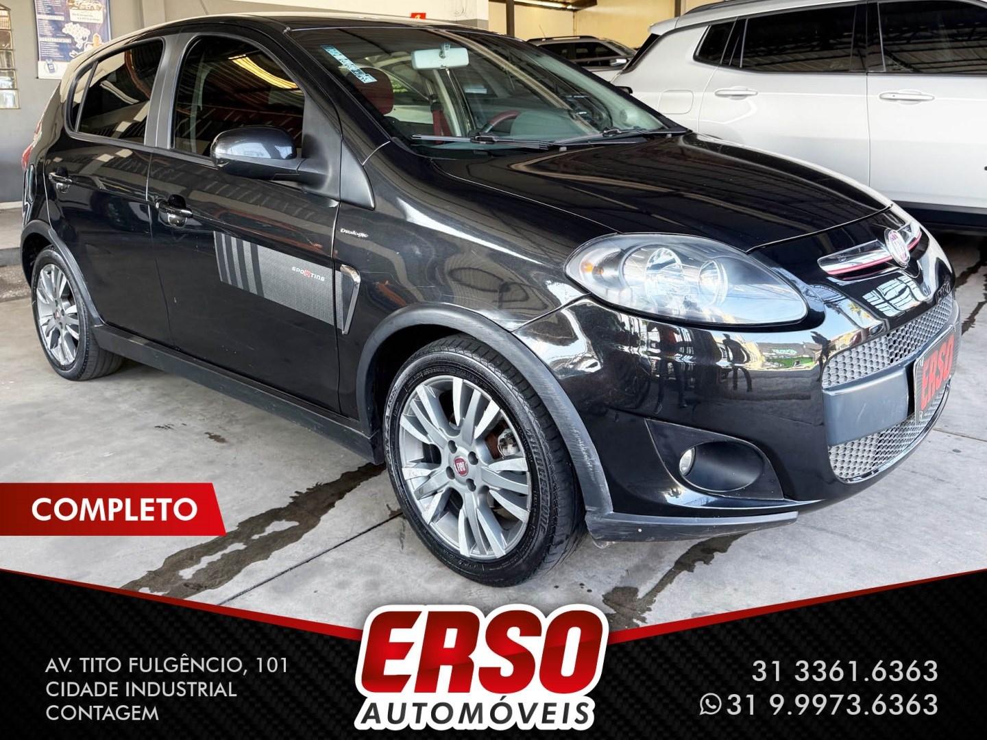 FIAT PALIO 1.6 MPI SPORTING 16V FLEX 4P AUTOMÁTICO