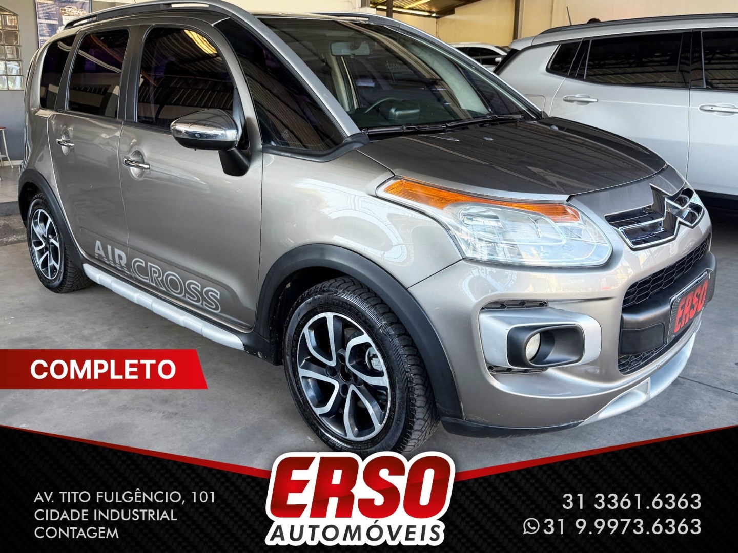 CITROEN AIRCROSS 1.6 EXCLUSIVE 16V FLEX 4P MANUAL