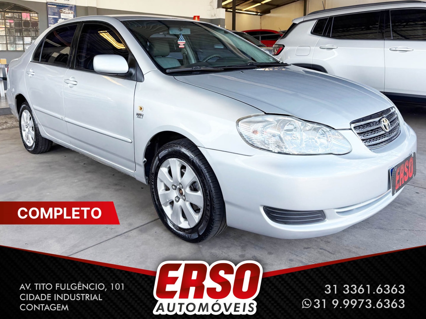 TOYOTA COROLLA 1.8 XEI 16V FLEX 4P MANUAL