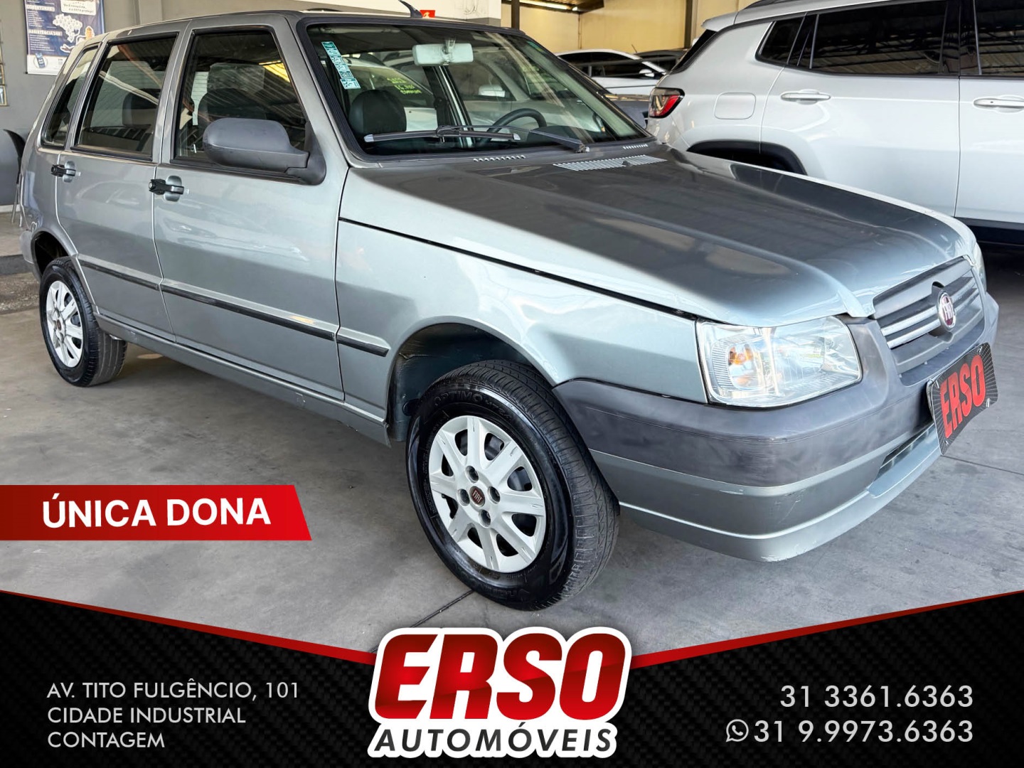 FIAT UNO 1.0 MPI MILLE FIRE ECONOMY 8V FLEX 4P MANUAL