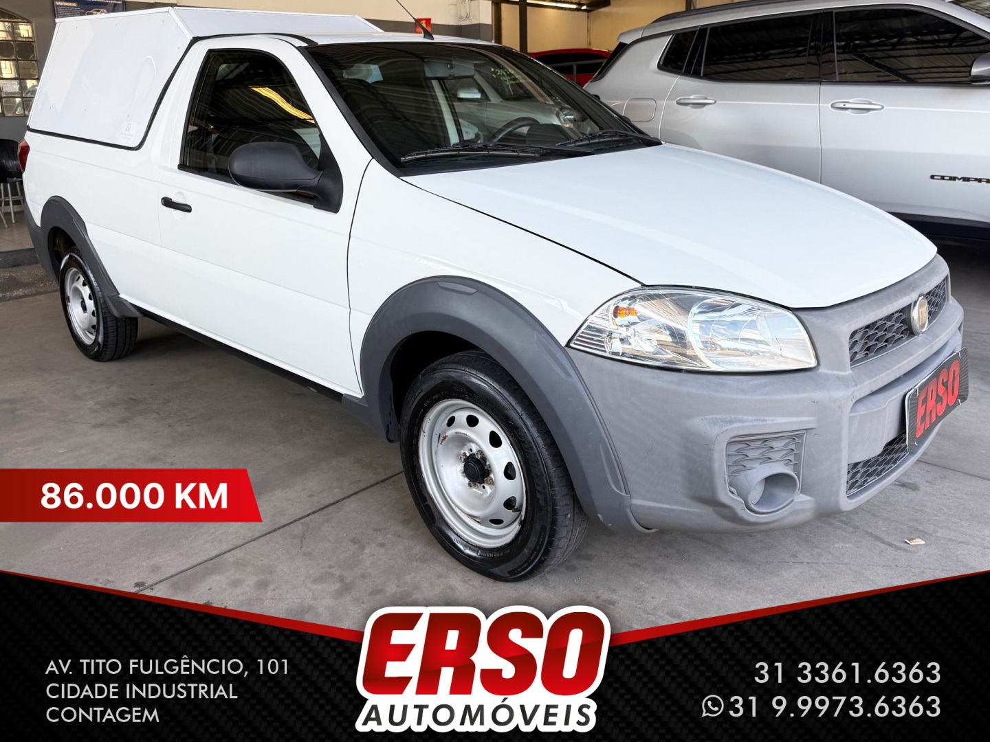 FIAT STRADA 1.4 MPI HARD WORKING CS 8V FLEX 2P MANUAL