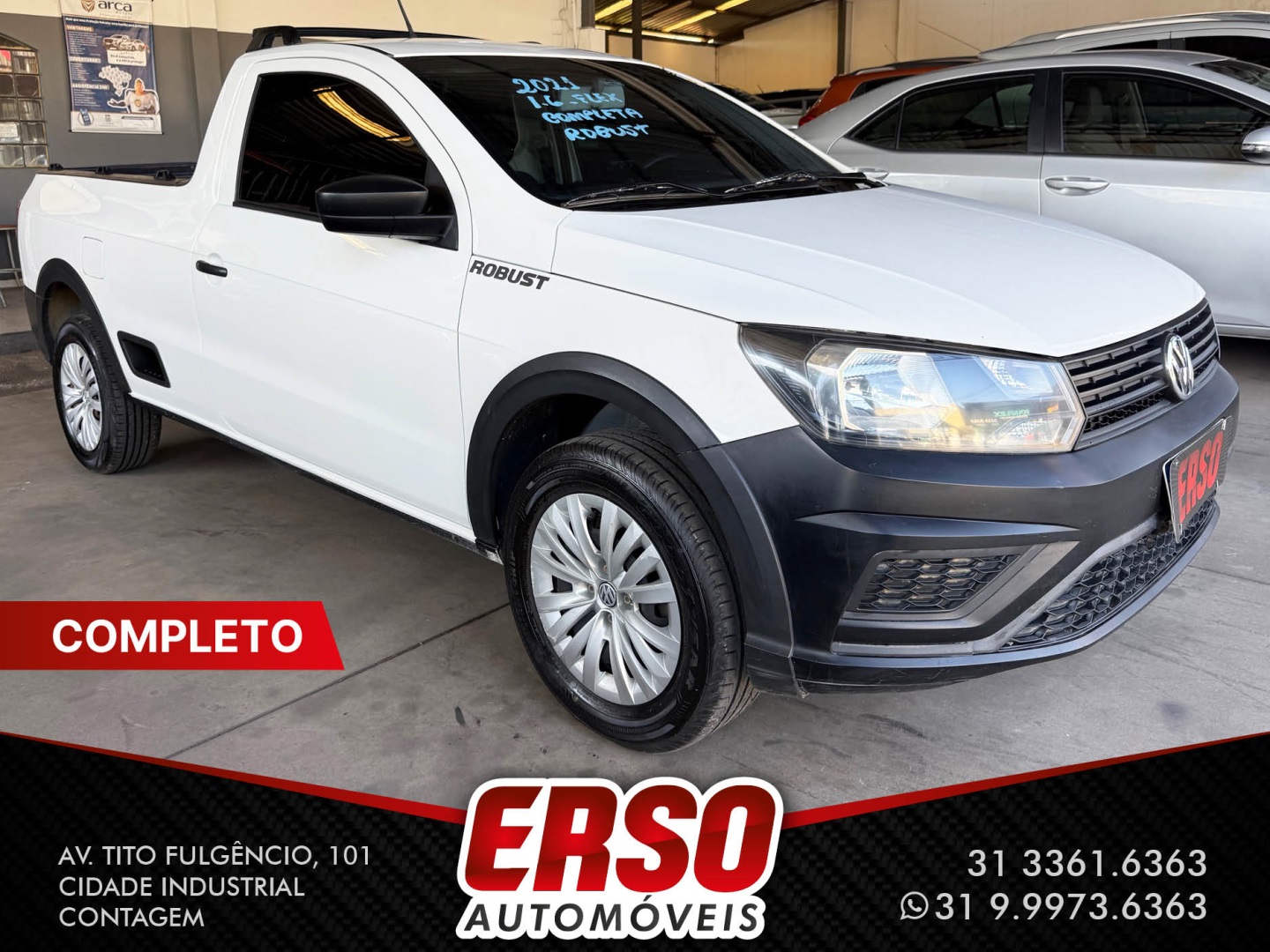 VOLKSWAGEN SAVEIRO 1.6 MSI ROBUST CS 8V FLEX 2P MANUAL