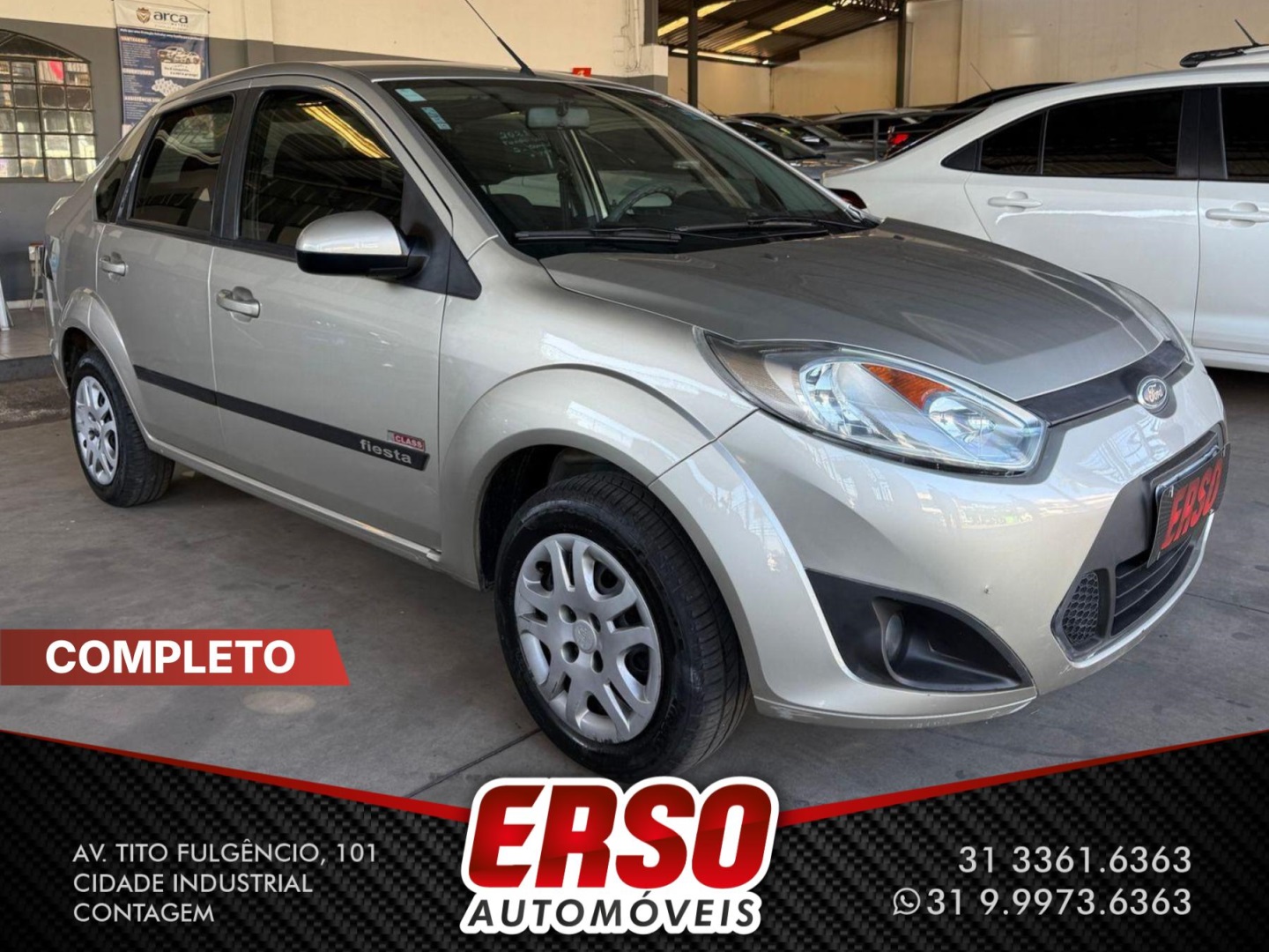FORD FIESTA 1.6 ROCAM SEDAN 8V FLEX 4P MANUAL