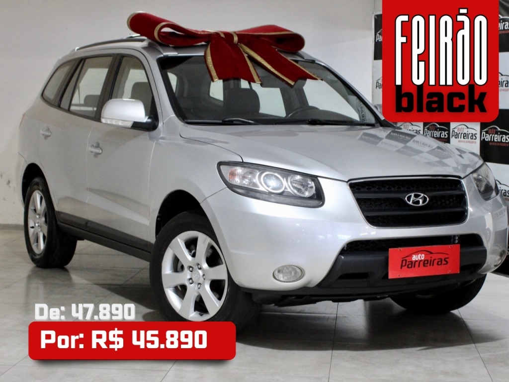 HYUNDAI SANTA FE 2.7 MPFI GLS V6 24V 200CV GASOLINA 4P AUTOMÁTICO