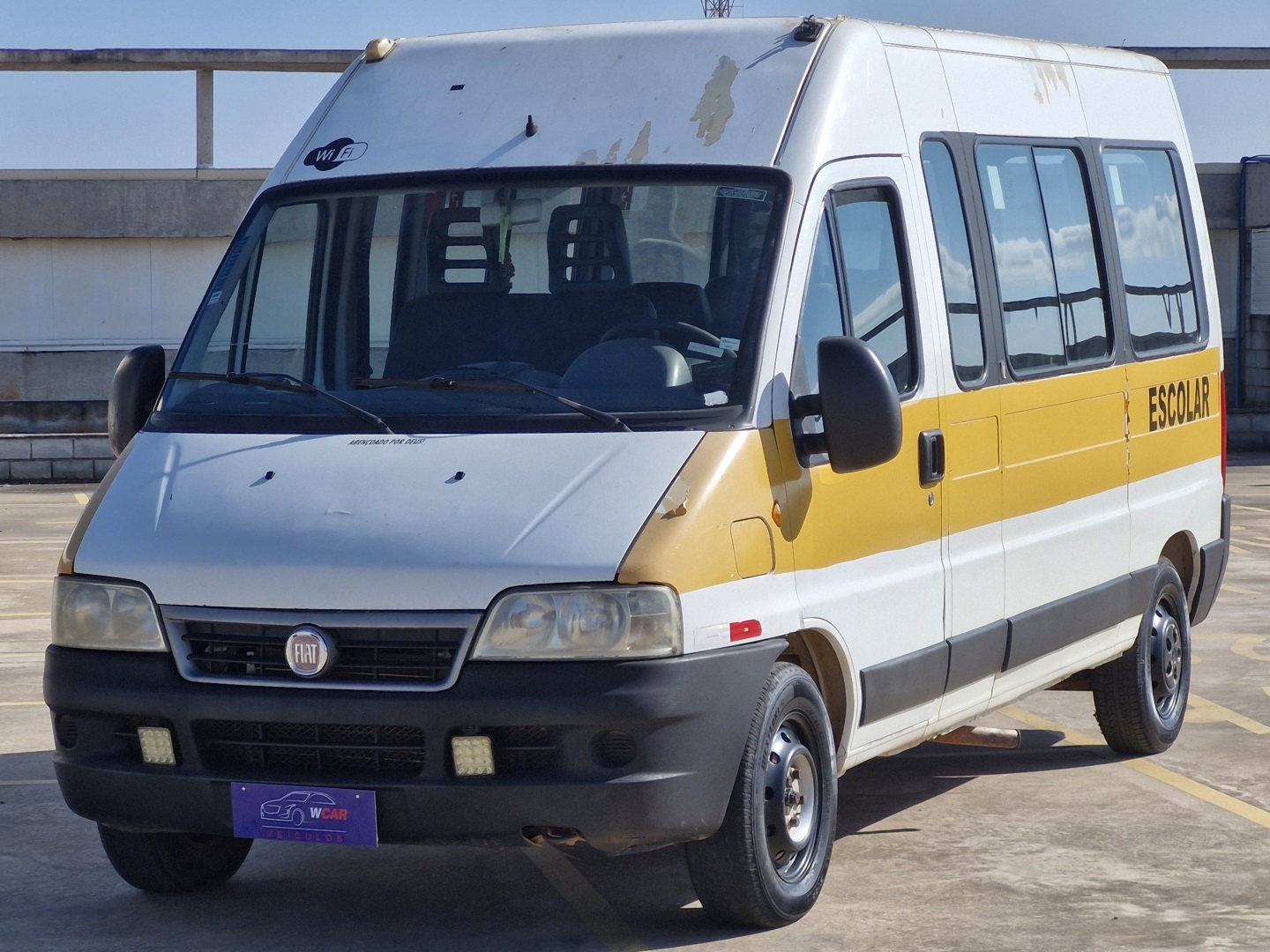 FIAT DUCATO 2.3 MINIBUS TETO ALTO 8V TURBO DIESEL 3P MANUAL