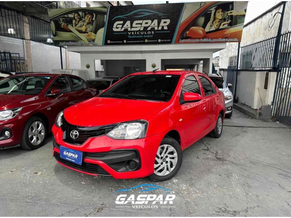 TOYOTA ETIOS 1.5 X PLUS SEDAN 16V FLEX 4P MANUAL