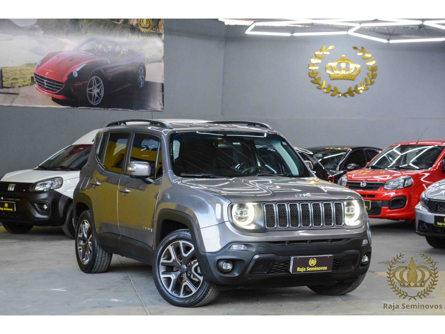 JEEP RENEGADE 1.8 16V FLEX LONGITUDE 4P AUTOMÁTICO