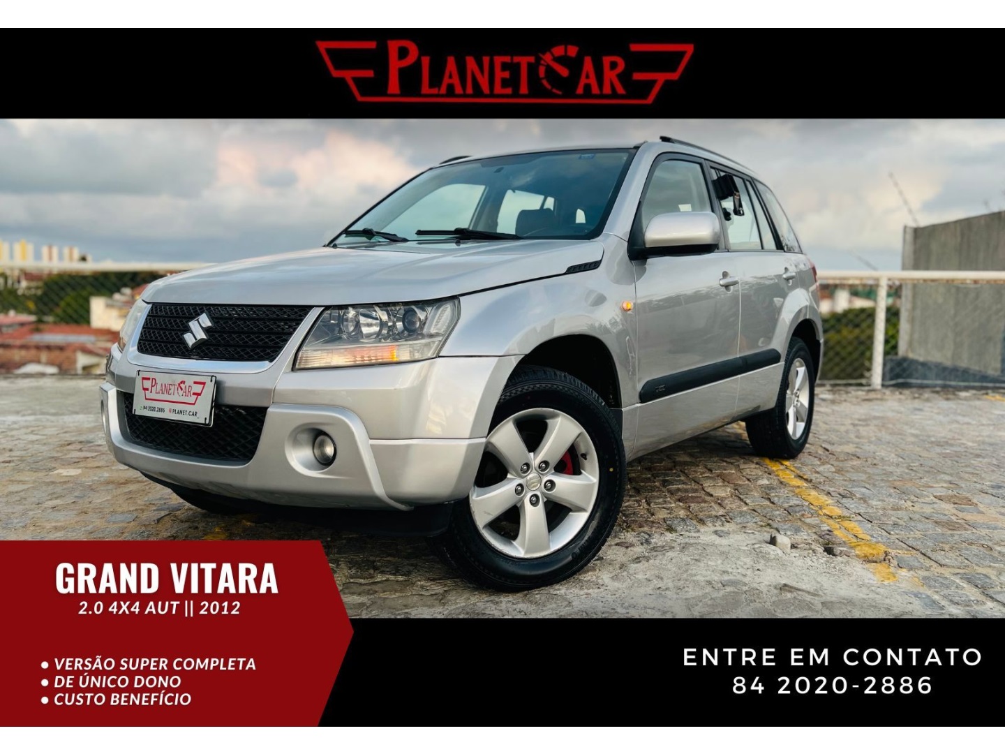 SUZUKI GRAND VITARA 2.0 4X4 16V GASOLINA 4P AUTOMÁTICO